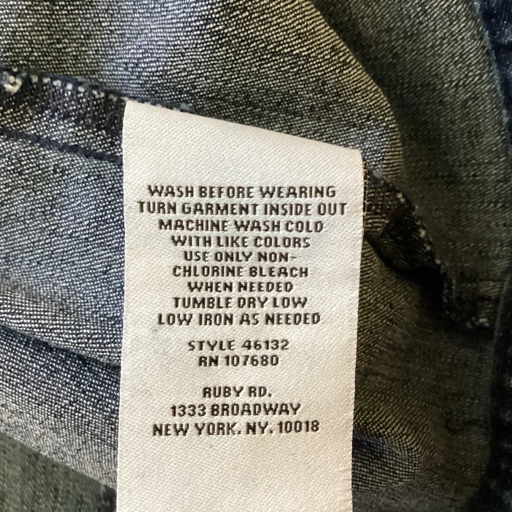 Ruby Rd. Blue Jean Jacket - Picture 6 of 9